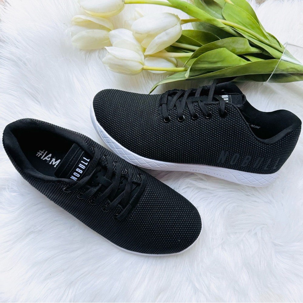 NOBULL Black & White Trainers